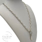 【極美品】グッチ ロゴプレート チェーンネックレス シルバー
